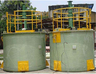 玻璃钢搅拌罐施工技术